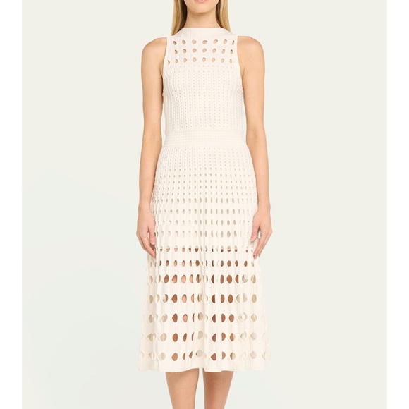 SIMKHAI Halter Crotchet Dress
